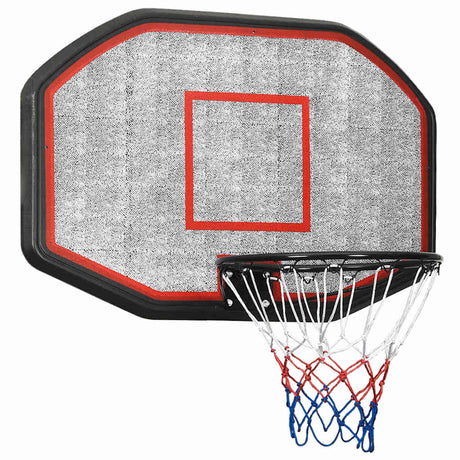Vidaxl Basketball Board 109x71x3 cm polyethylen sort