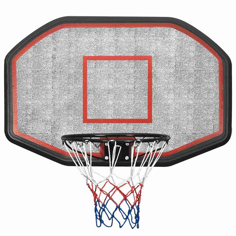 Vidaxl Basketball Board 109x71x3 cm polyethylen sort