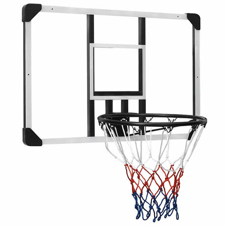 Vidaxl Basketball Board 90x60x2,5 cm polycarbonat gennemsigtig