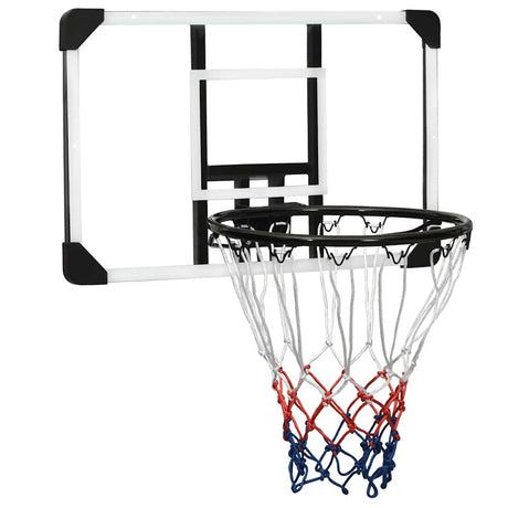 Vidaxl Basketball Board 71x45x2,5 cm polycarbonat gennemsigtig