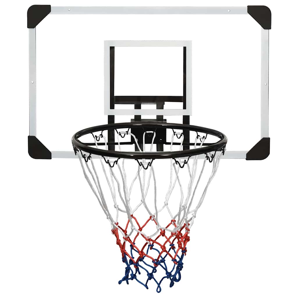 Vidaxl Basketball Board 71x45x2,5 cm polycarbonat gennemsigtig