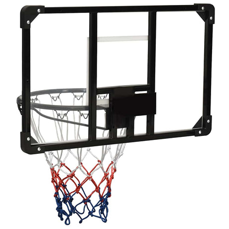 Vidaxl Basketball Board 71x45x2,5 cm polycarbonat gennemsigtig