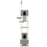 Vidaxl Cat møbler gulv til loft 277-303 cm lysegrå