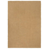 Vidaxl rektangulær 80x160 cm jute Natural