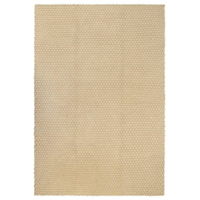 Vidaxl Rug Rectangular 80x160 cm bomuld naturlig