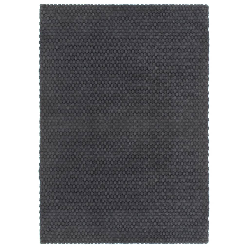 Vidaxl rektangulær 200x300 cm bomuldsanthracit -farvet