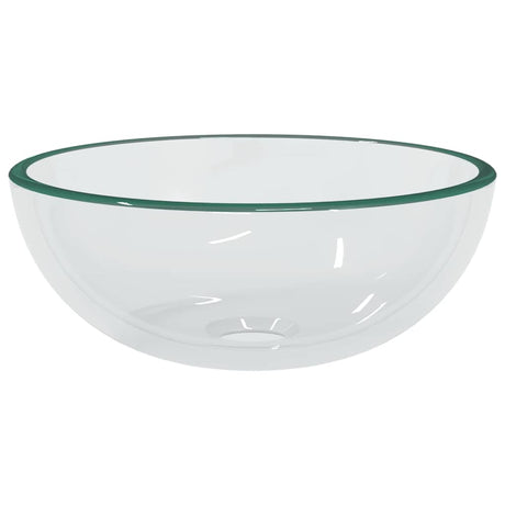 Vidaxl Washbasin 30x12 cm tempereret glas gennemsigtig
