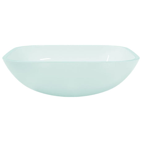 Vidaxl Washbasin 42x42x14 cm glas mat
