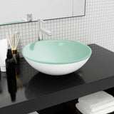 Vidaxl Washbasin 42x14 cm tempereret glashvid