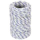 Vidaxl Boat Rope 2 mm 250 m polypropylenhvide