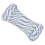 VidaXL bådreb 4 mm 25 m polypropylen hvid