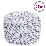 Vidaxl Boot Rope 6 mm 25 m polypropylenhvide