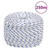 Vidaxl Boat Rope 6 mm 250 m polypropylenhvide