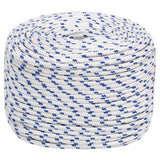 Vidaxl Boat Rope 8 mm 250 m polypropylenhvid