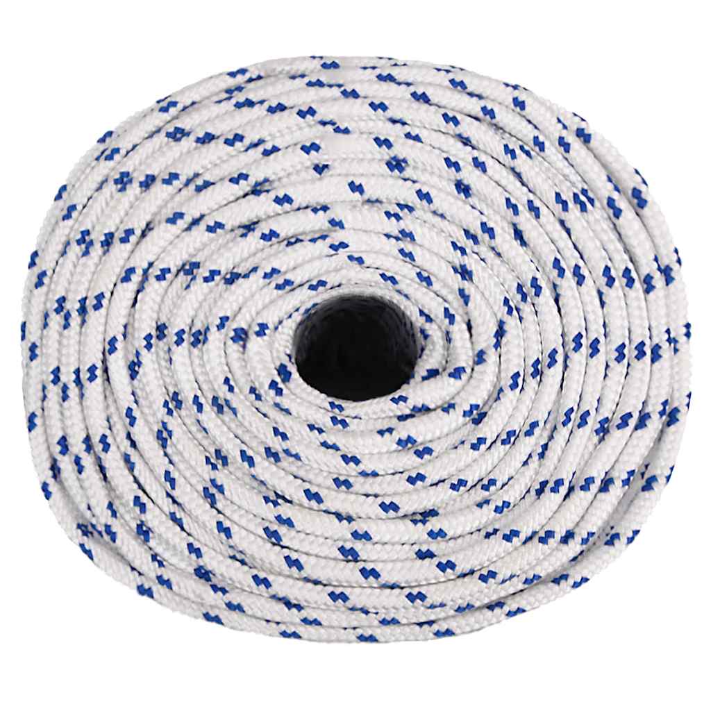 Vidaxl Boat Rope 8 mm 250 m polypropylenhvid