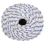 Vidaxl Boat Rope 8 mm 250 m polypropylenhvid