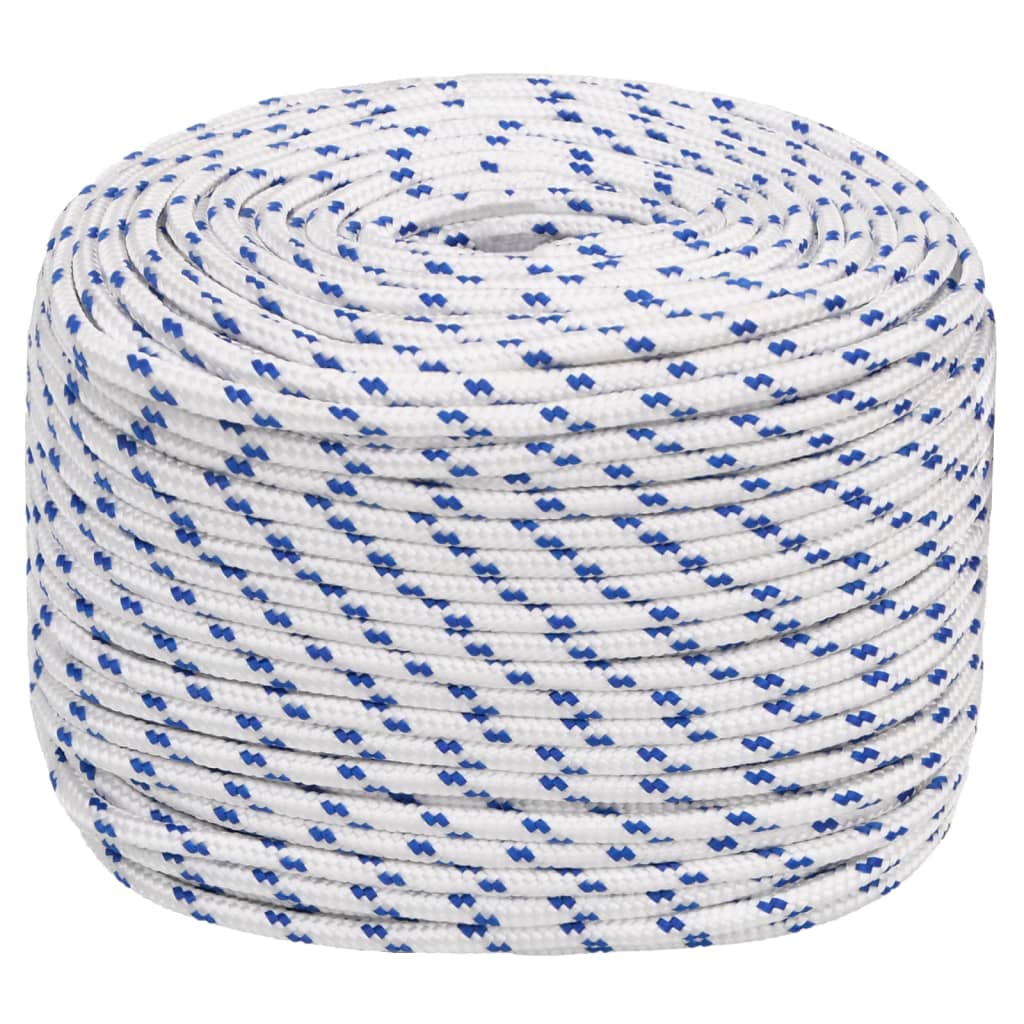 Vidaxl Boot Rope 10 mm 100 m polypropylenhvide