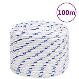 Vidaxl Boot Rope 18 mm 100 m polypropylenhvid