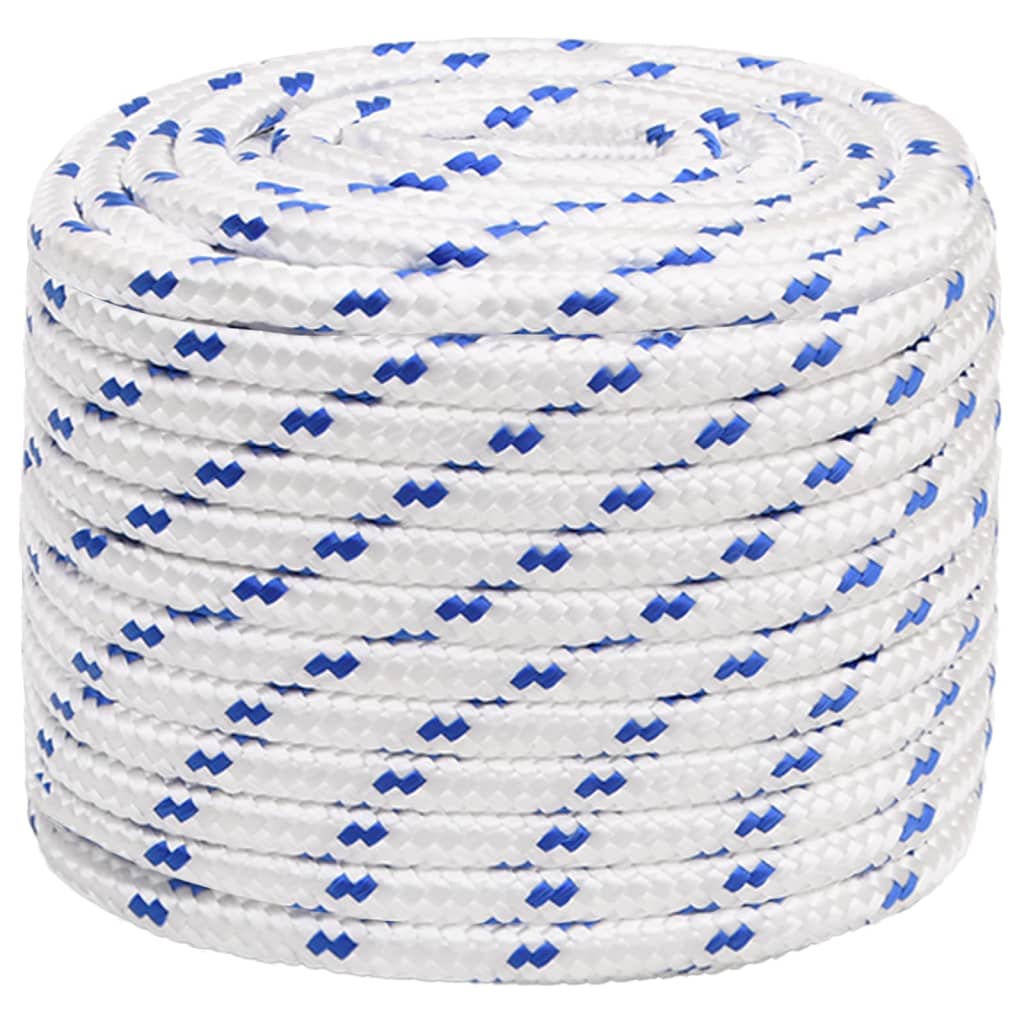 Vidaxl Boot Rope 18 mm 100 m polypropylenhvid