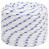 Vidaxl Boot Rope 18 mm 100 m polypropylenhvid