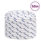 Vidaxl Boat Rope 20 mm 50 m polypropylenhvide