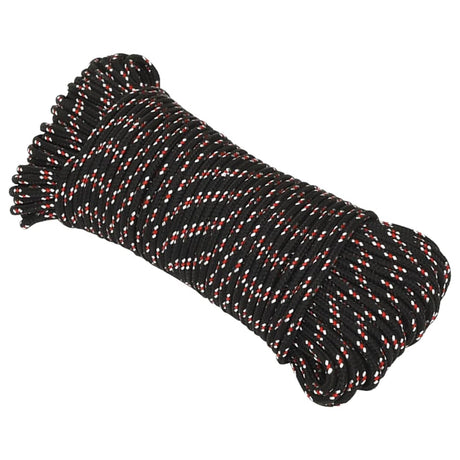 Vidaxl Boot Rope 5 mm 500 m Polypropylen sort