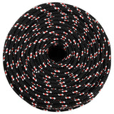 VidaXL bådreb 6 mm 50 m polypropylen sort