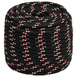 Vidaxl Boat Rope 16 mm 25 m polypropylen sort