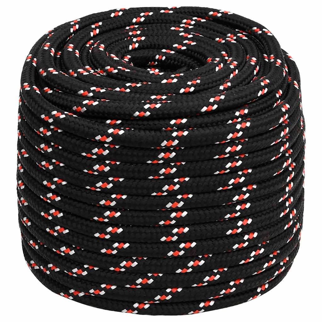Vidaxl Boat Rope 16 mm 100 m polypropylen sort