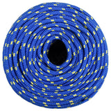 Vidaxl bådreb 8 mm 50 m polypropylen blå