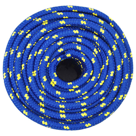 Vidaxl bådreb 14 mm 25 m polypropylen blå