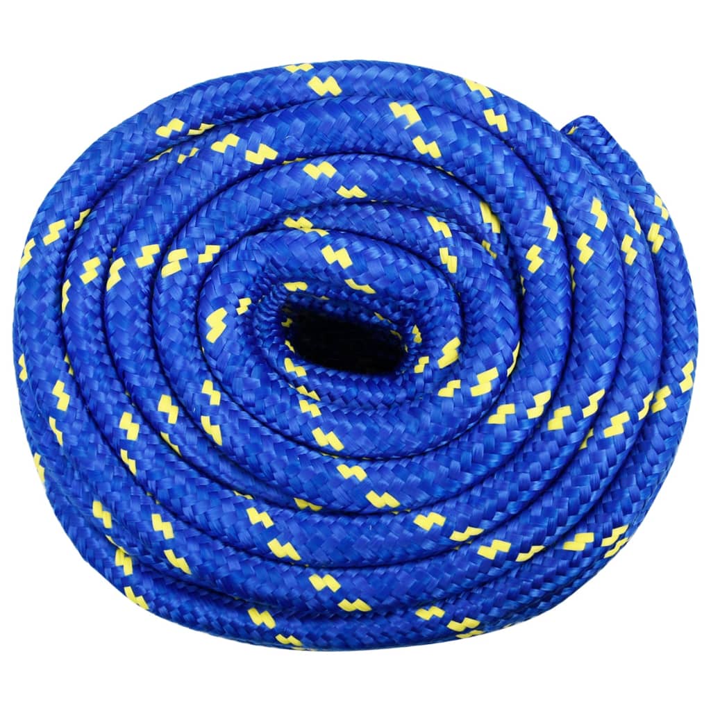 Vidaxl bådreb 20 mm 100 m polypropylen blå