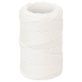 Vidaxl Boat Rope 2 mm 500 m polypropylen fuld hvid