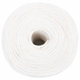 Vidaxl bådreb 8 mm 500 m polypropylen massiv hvid