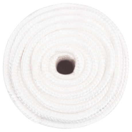 Vidaxl bådreb 16 mm 25 m polypropylen massiv hvid
