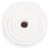 Vidaxl Boat Rope 18 mm 25 m polypropylen Fast hvid