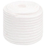 Vidaxl Boat Rope 18 mm 50 m Polypropylen Fast hvid
