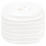 Vidaxl Boat Rope 20 mm 50 m Polypropylen Fast hvid