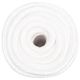 Vidaxl Boat Rope 20 mm 50 m Polypropylen Fast hvid