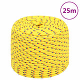 Vidaxl Boat Rope 6 mm 25 m polypropylen gul