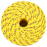 Vidaxl Boat Rope 10 mm 500 m polypropylen gul