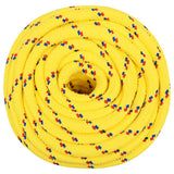 Vidaxl bådreb 18 mm 100 m polypropylen gul