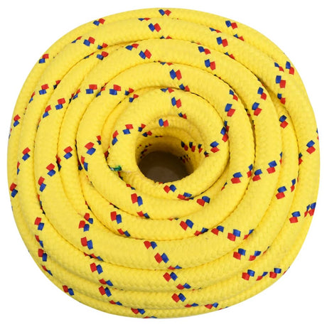Vidaxxl bådtov 20 mm 50 m polypropylen gul
