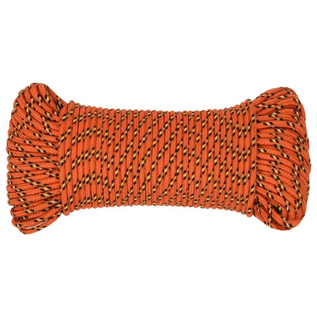 Vidaxl bådreb 4 mm 100 m polypropylen orange