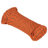 Vidaxxl bådreb 4 mm 500 m polypropylen orange