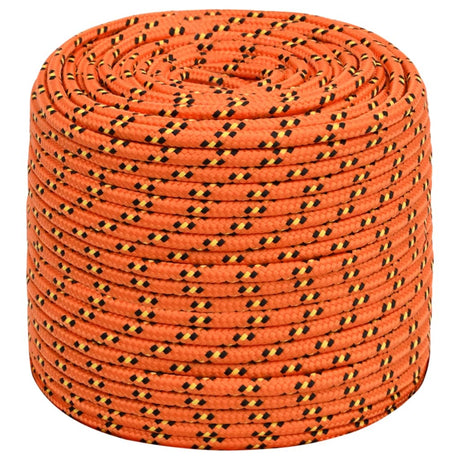 Vidaxxl Boat Rope 6 mm 250 m Polypropylen Orange
