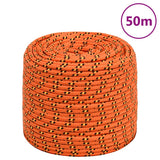 Vidaxl bådreb 10 mm 50 m polypropylen orange
