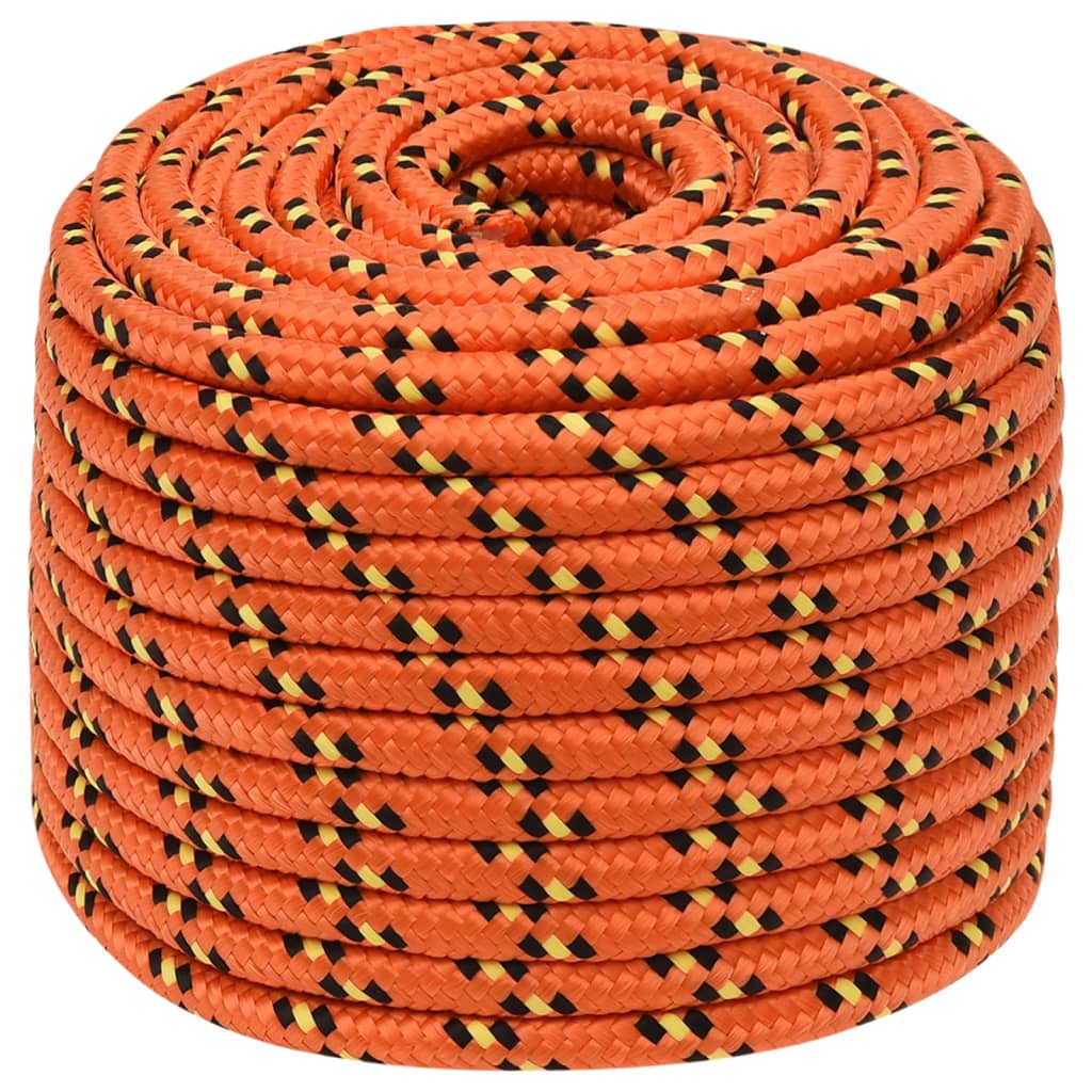 Vidaxl Boat Rope 14 mm 100 m polypropylen orange