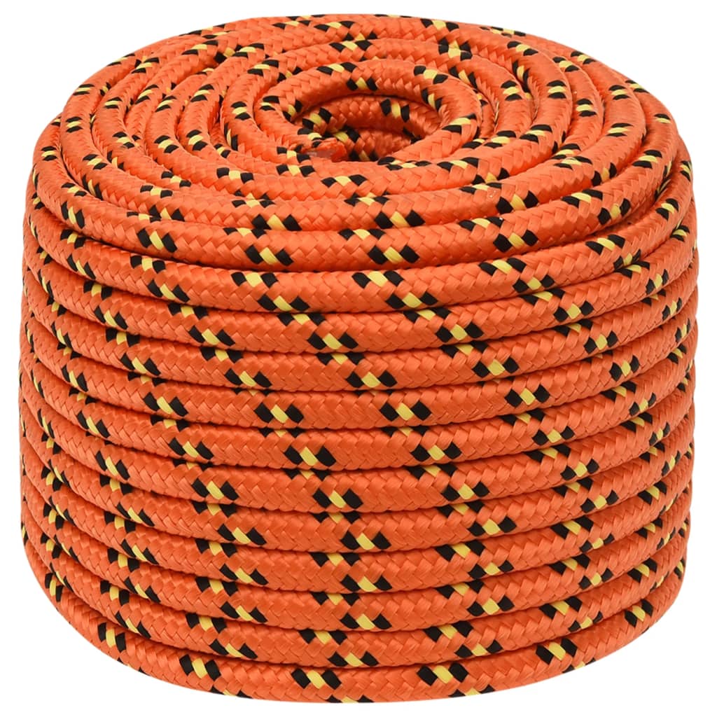 Vidaxl Boat Rope 14 mm 250 m polypropylen orange