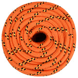 Vidaxxl bådreb 16 mm 25 m polypropylen orange